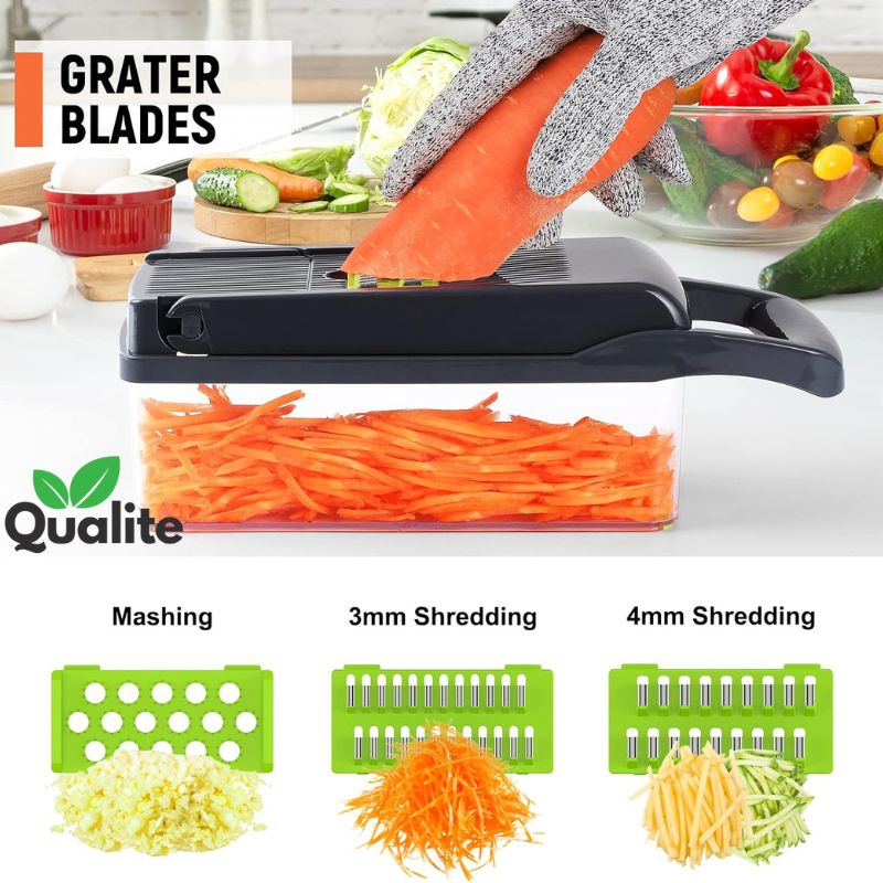 Nicer Dicer – Vegetable Chopper, Slicer, Grater & Egg Separator
