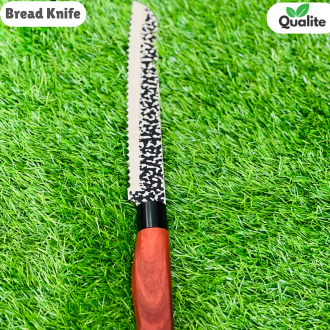 8 PCS Stainless Steel Wooden Shap Kitchen Knife Set with 360° Rotating Stand