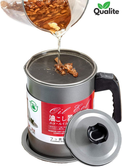 Oil Filter Pot, Stainless Steel