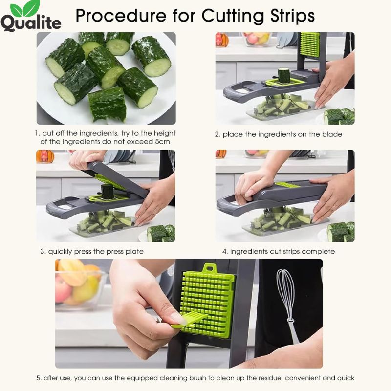 Nicer Dicer – Vegetable Chopper, Slicer, Grater & Egg Separator
