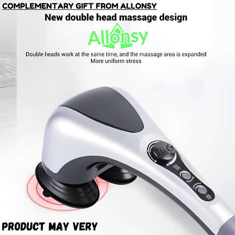 Blueidea Double Head Massager – Deep Tissue & Infrared Full-Body Relief