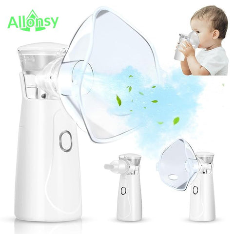 Portable Electric Nebulizer – Handheld Mesh Machine for Kids