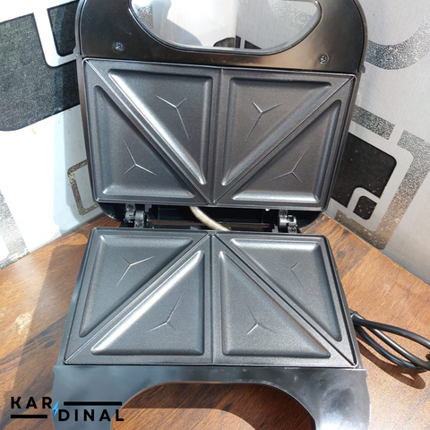 Sandwich Maker Breakfast Machine | Double-Sided Heating Toaster & Waffle Maker