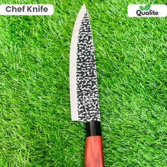 8 PCS Stainless Steel Kitchen Knife Set with 360° Rotating Stand