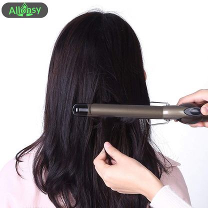 Professional Curling Iron for Shiny Frizz-Free Curls & Waves