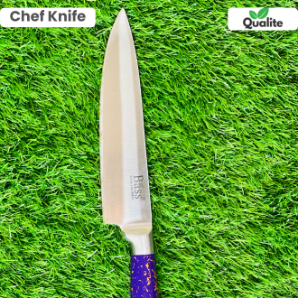 8 PCS Stainless Steel Kitchen Knife Set with 360° Rotating Stand