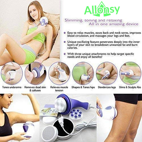 Handheld Electric Body Massager – Pain Relief & Muscle Relaxation