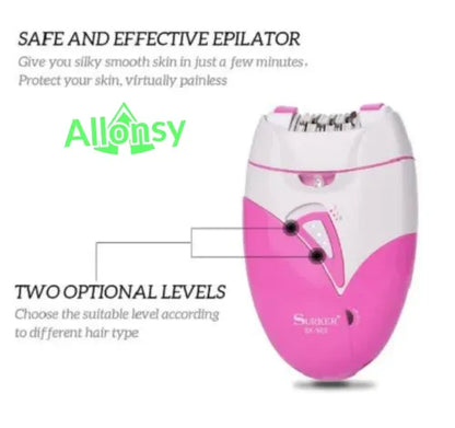 Electric Hair Removal Shaver for Long-Lasting Smoothness