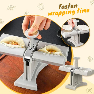 Dual Dumpling Maker - Easy, Safe, and Versatile Kitchen Tool