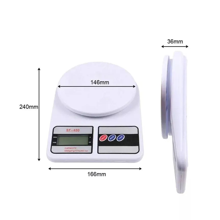 Electronic kitchen digital weight scale machine
