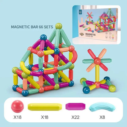 Magnetic Stick Children's Early  Educational Toys 36 & 64 pcs