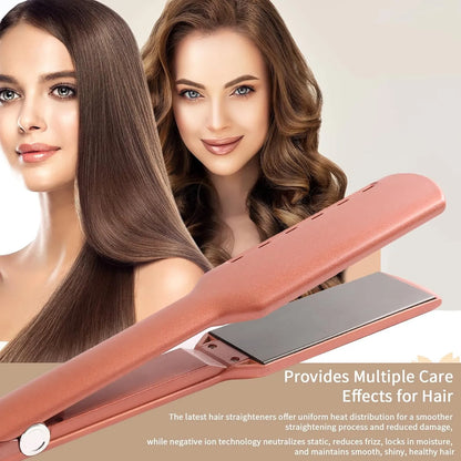 Proluxeyou Adaptive Hair Straightener – 15s Fast Heat-Up, 5 Temp Settings