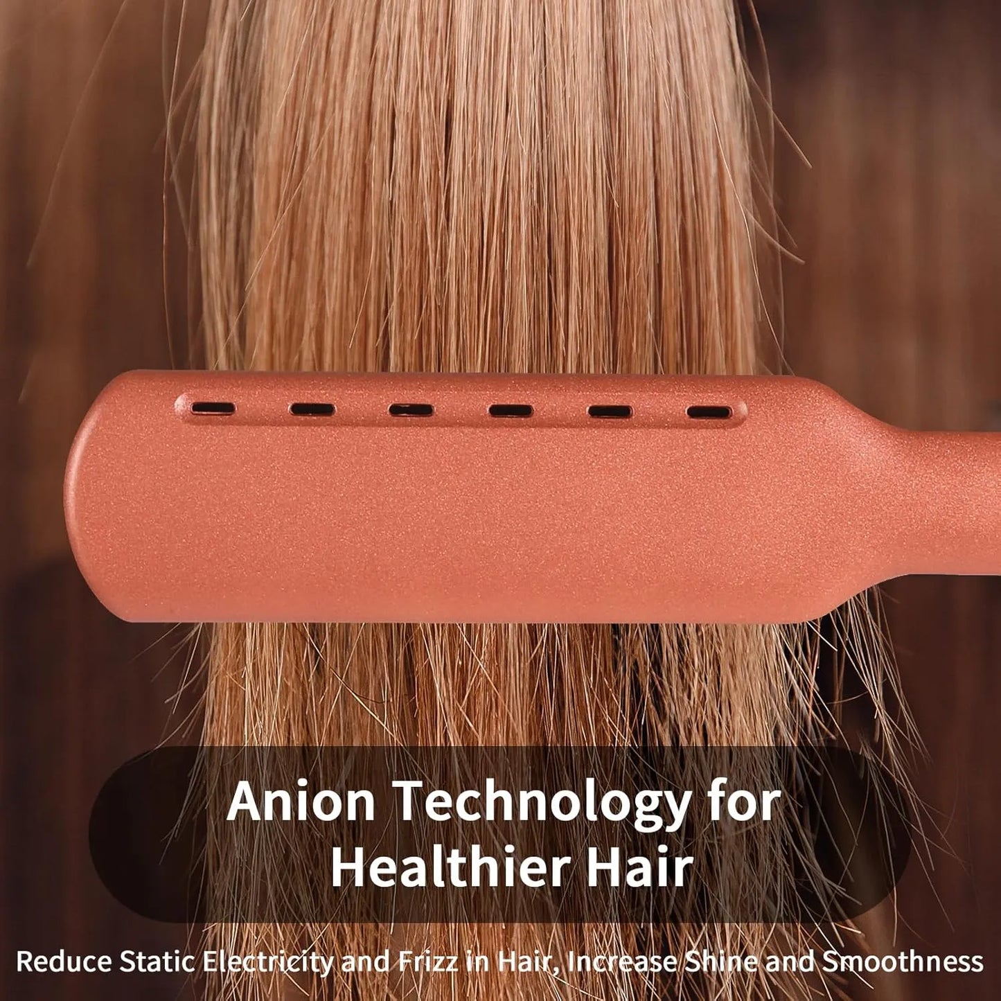 Proluxeyou Adaptive Hair Straightener – 15s Fast Heat-Up, 5 Temp Settings