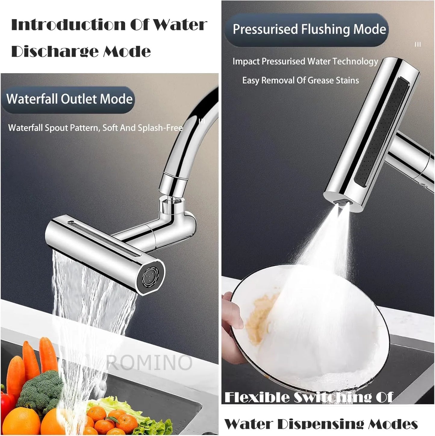 4 Modes Kitchen Faucet