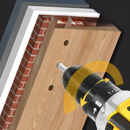 Rechargeable Drill Machine With 2 Batteries & Charger