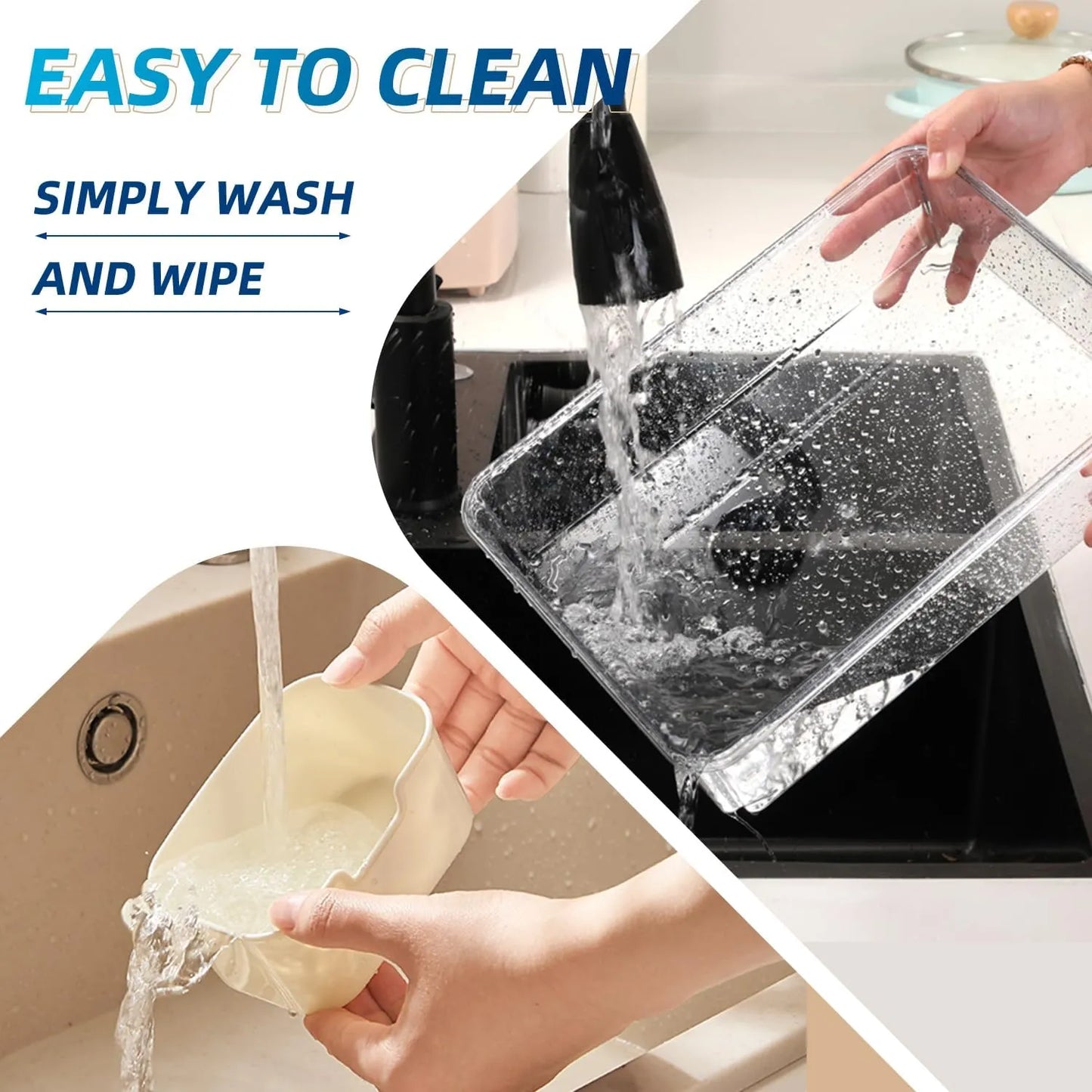 Portable Snack Platters Organizer With 4 box and 8 box variants