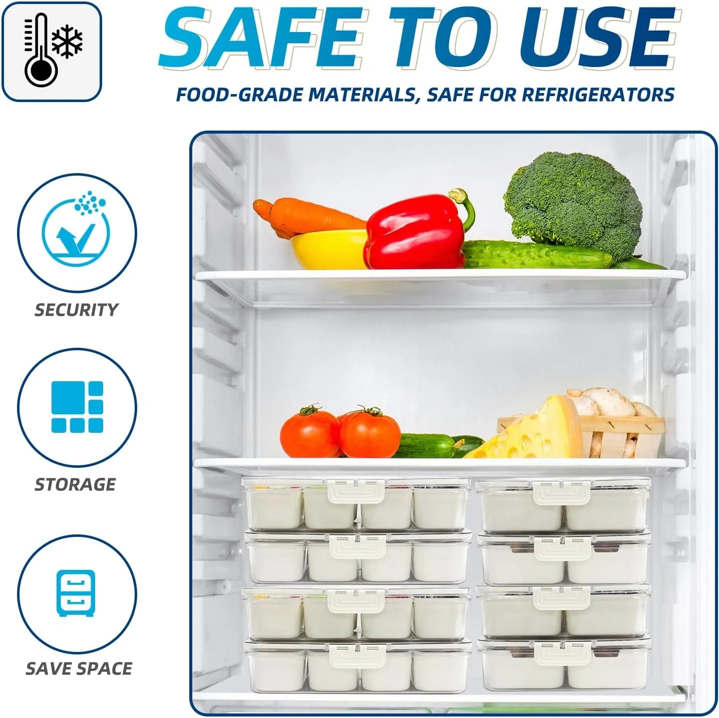 Portable Snack Platters Organizer With 4 box and 8 box variants