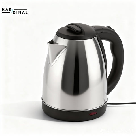 1.8L Stainless Steel Electric Kettle – Rapid Boil, Safe & Easy to Use