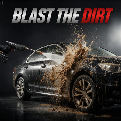 Cordless High Pressure Water Cleaner Washer Spray ( 01 Battery Included )