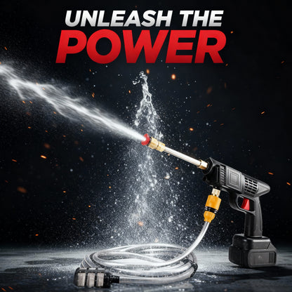 Cordless High Pressure Water Cleaner Washer Spray ( 01 Battery Included )