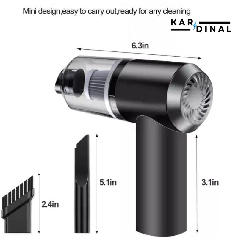 3-in-1 Portable Handheld Vacuum Cleaner