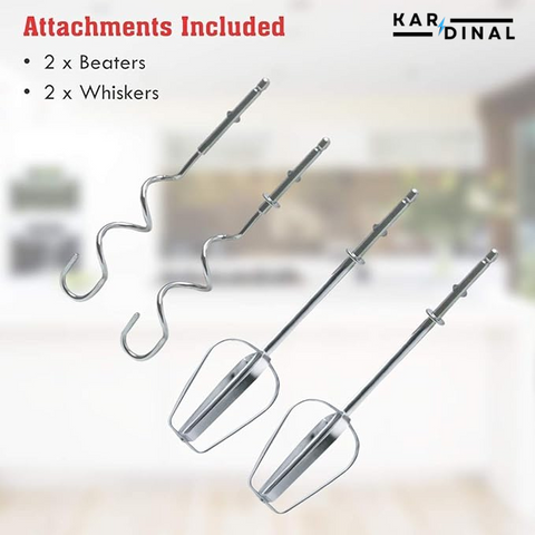 Electric Hand Mixer – Powerful 7-Speed Beater for Baking & Whipping