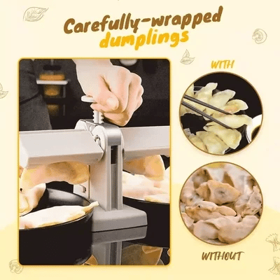 Dual Dumpling Maker - Easy, Safe, and Versatile Kitchen Tool