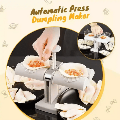 Dual Dumpling Maker - Easy, Safe, and Versatile Kitchen Tool