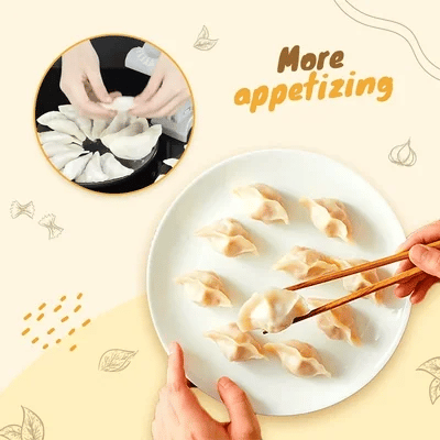 Dual Dumpling Maker - Easy, Safe, and Versatile Kitchen Tool
