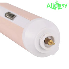 ALLONSY 4-in-1 Rechargeable Women's Skin Shaver & 3 - in -1  Grooming Kit Electric Hair Removal, Nose & Eyebrow Trimmer, Body Epilator