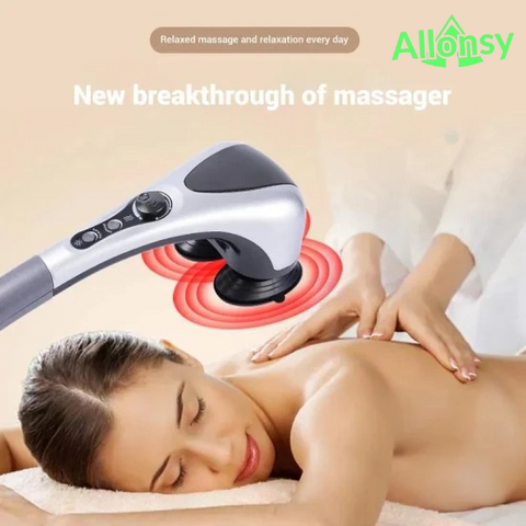 Blueidea Double Head Massager – Deep Tissue & Infrared Full-Body Relief