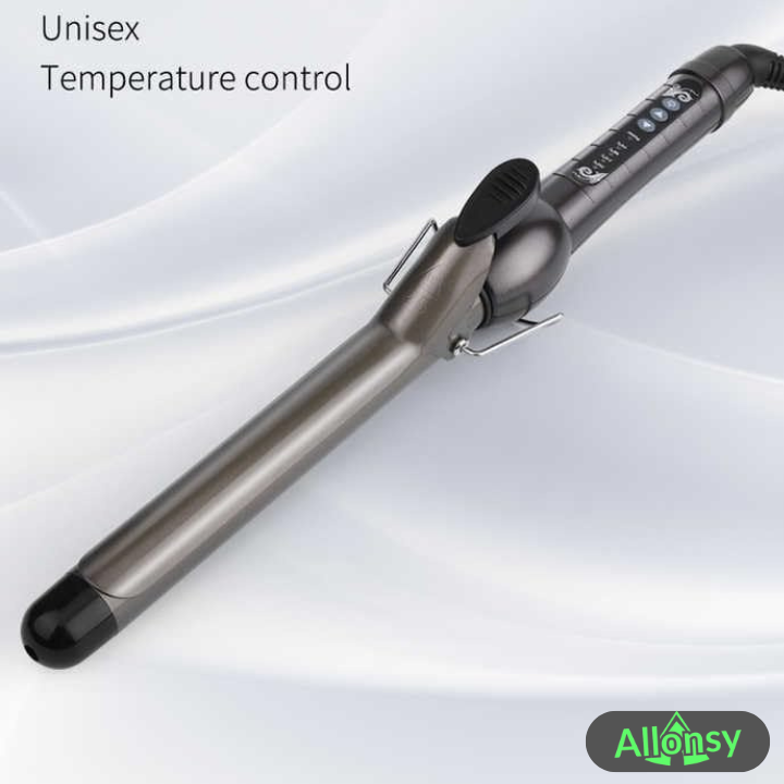 Professional Curling Iron for Shiny Frizz-Free Curls & Waves