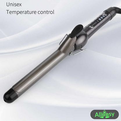 Professional Curling Iron for Shiny Frizz-Free Curls & Waves