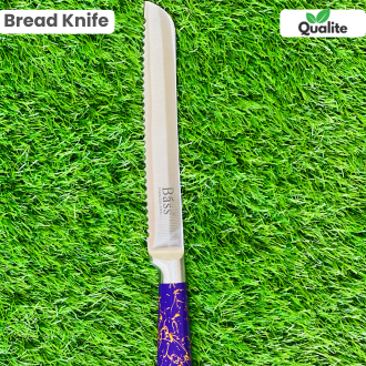 8 PCS Purple Design Kitchen Knife Set with 360° Rotating Stand