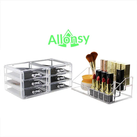 Acrylic Multi-Drawer Makeup & Jewelry Organizer