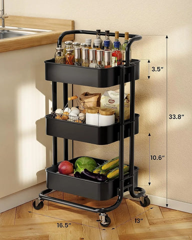 3-Tier Organizer Trolley