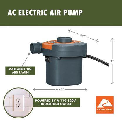 Intex AC Electric Air Pump for Car & Inflatable Items