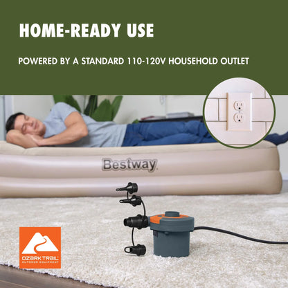 Intex AC Electric Air Pump for Car & Inflatable Items