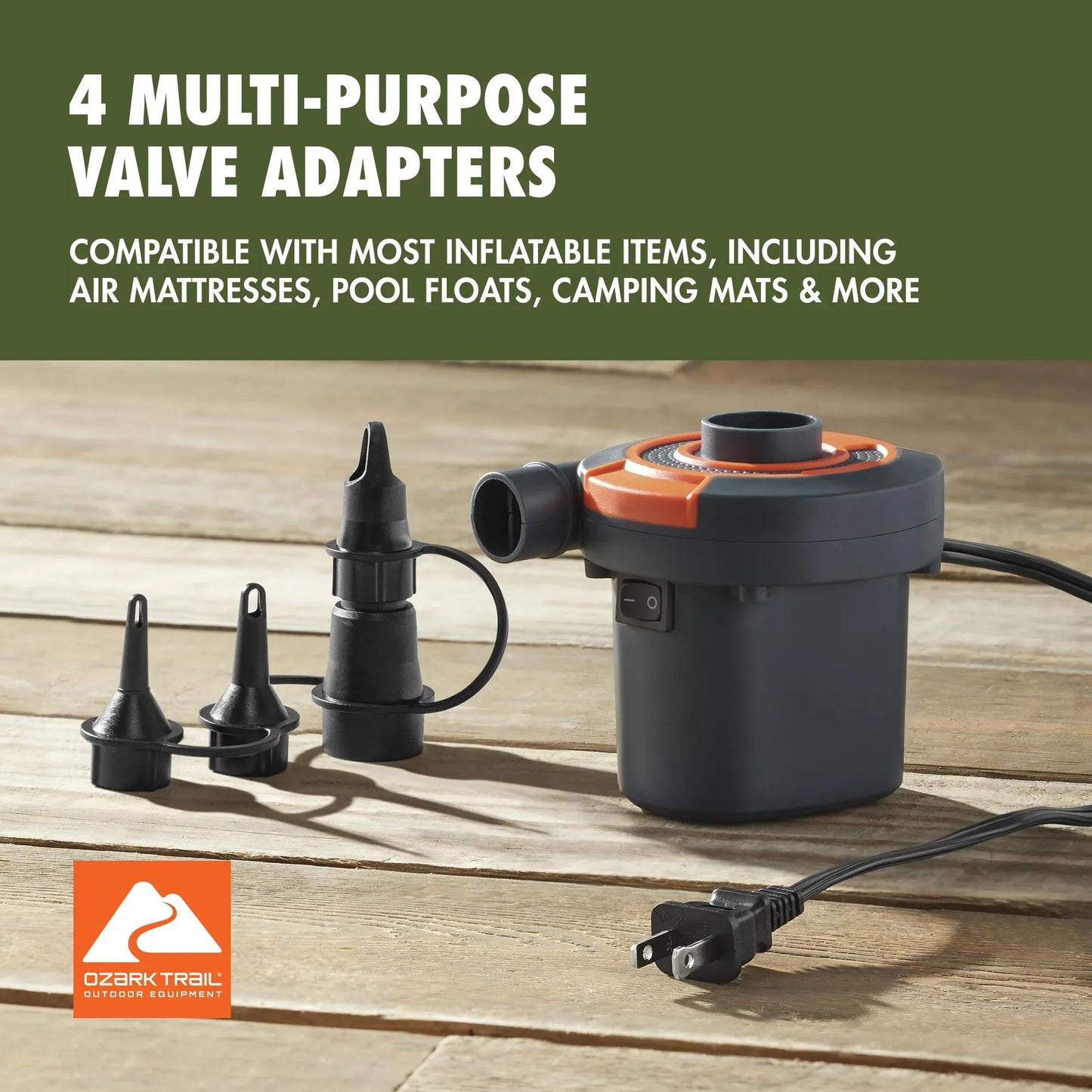 Intex AC Electric Air Pump for Car & Inflatable Items