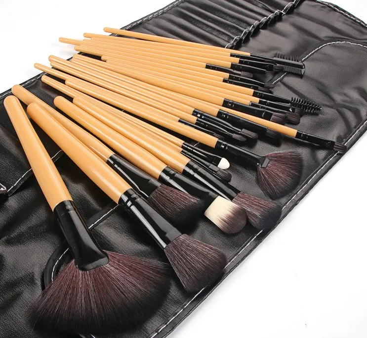 24  PCS Makeup Brush Set Soft Beauty Cosmetic Brushes Tools