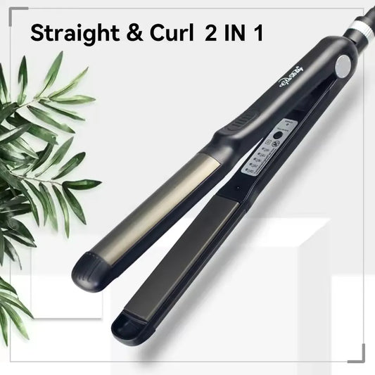 Ceramic Hair Straightener with Adjustable Temperature