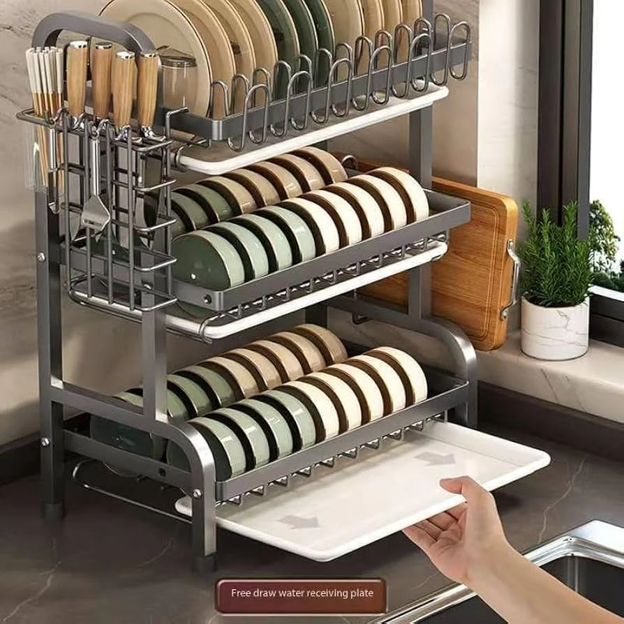 Heavy Duty Kitchen Dish Storage Rack