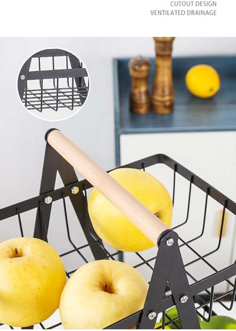 Multi Purpose Storage Basket (Metal)