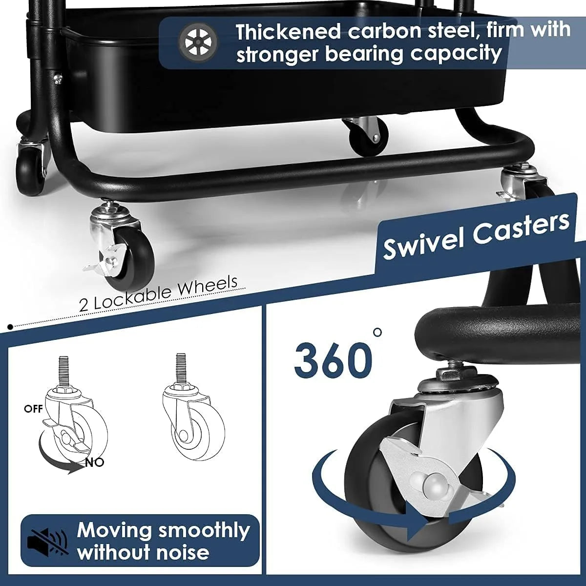 3-Tier Organizer Trolley