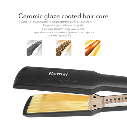 Professional Hair Crimper – Tourmaline Ceramic Plates
