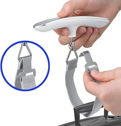 Digital Luggage Weight Scale with LCD Display & LED Light