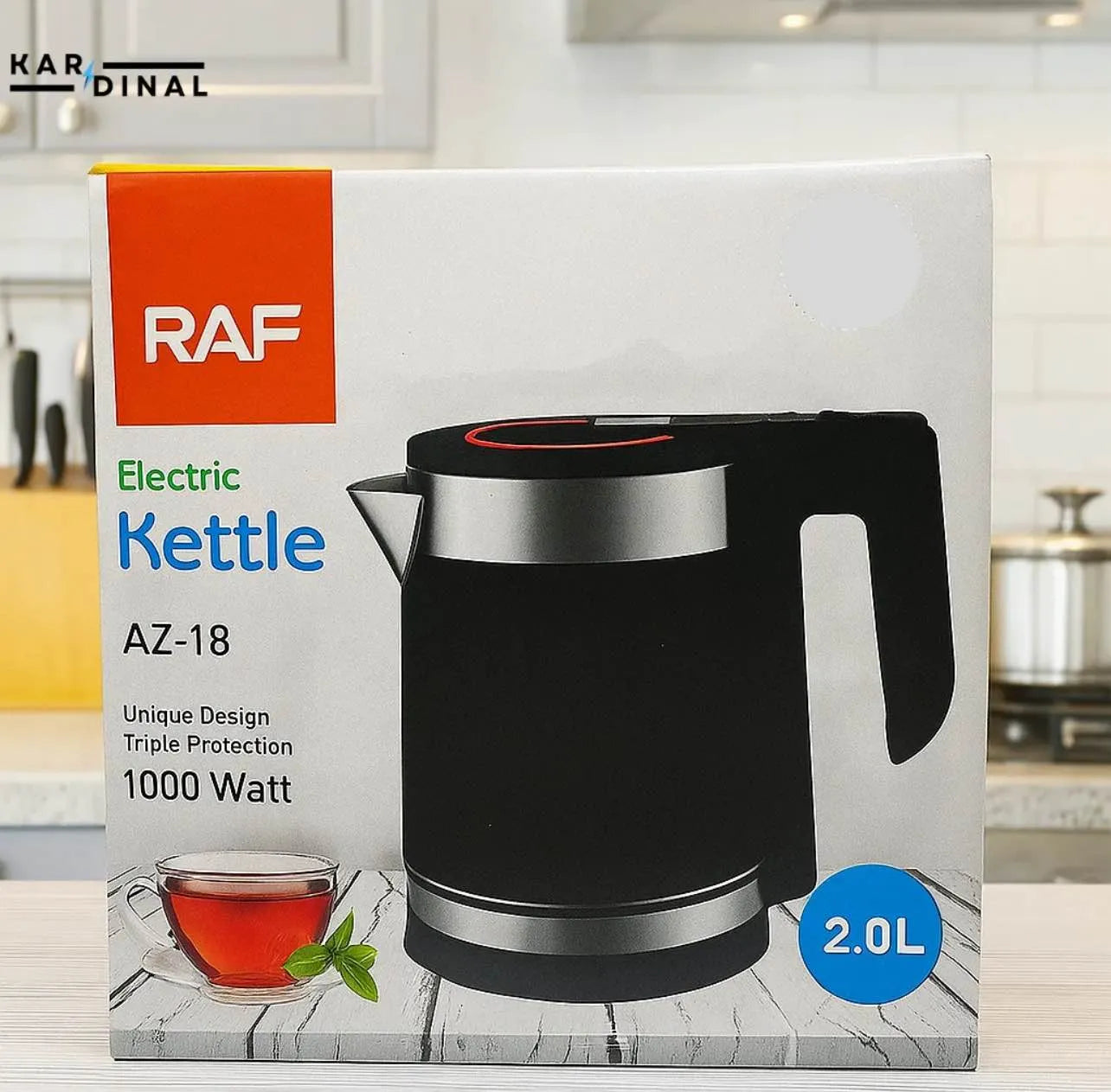 2 L Stainless Steel Electric Kettle | 1500W High-Speed Boiling