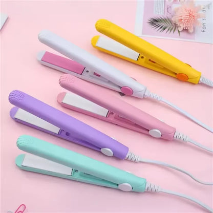 Mini Ceramic Hair Curler & Straightener