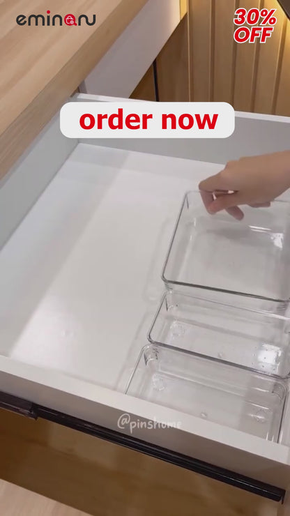 Transparent Drawer Organizer