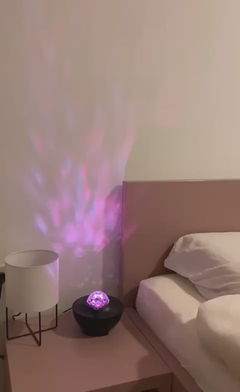 Rotating Moon Lamp Starry Sky Projector Night Light